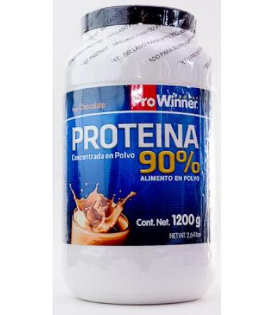 PROTEINA DE SOYA CHOCOLATE AL 90 POR CIENTO 1200 G PROWINNER