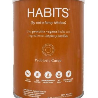 PROTEINA VEGANA CACAO 488 G HABITS
