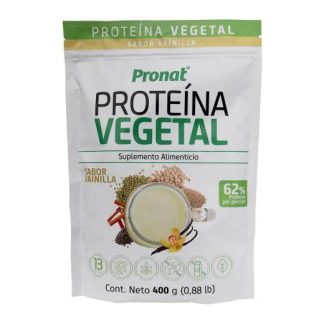 PROTEINA VEGETAL SABOR VAINILLA 400 GR PRONAT