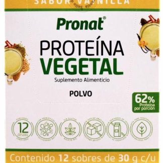 PROTEINA VEGETAL VAINILLA 30 G PRONAT P 12