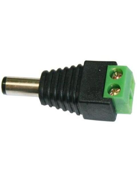 PROVISION-ISR ADAPTADOR DE ALIMENTACION PR-C08 DC MACHO - 10 PIEZAS