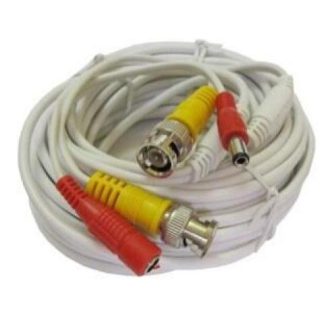 PROVISION-ISR CABLE COAXIAL PARA VIDEO MACHO - MACHO 20 METROS BLANCO