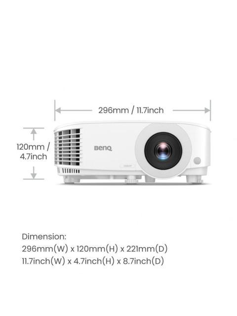 PROYECTOR BENQ TH575 DLP 1920 X 1080 PIXELES 3800 LUMENES CON BOCINAS BLANCO - Image 7