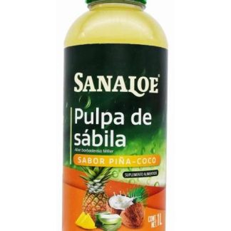 PULPA DE SABILA PIÑA COCO 1 L SANALOE