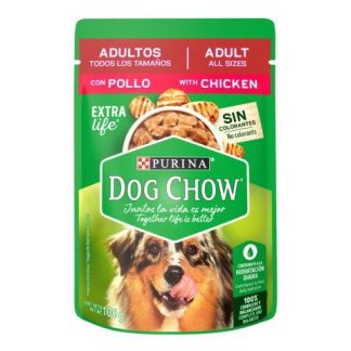 PURINA DOG CHOW SABROSOBRES ADULTOS POLLO 100 GR