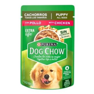 PURINA DOG CHOW SABROSOBRES CACHORROS POLLO 100 GR