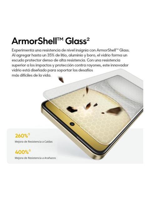 REALME C75 4G 8GB RAM 256GB ROM DUAL SIM 6.72 90HZ PANTALLA 50MP CAMARA 5828MAH NFC IP69 COLOR DORADO - Image 5