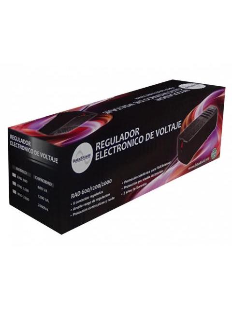 REGULADOR DATASHIELD RAD2000 8 NEGRO HOGAR Y OFICINA 2000 VA 1000 W - Image 3