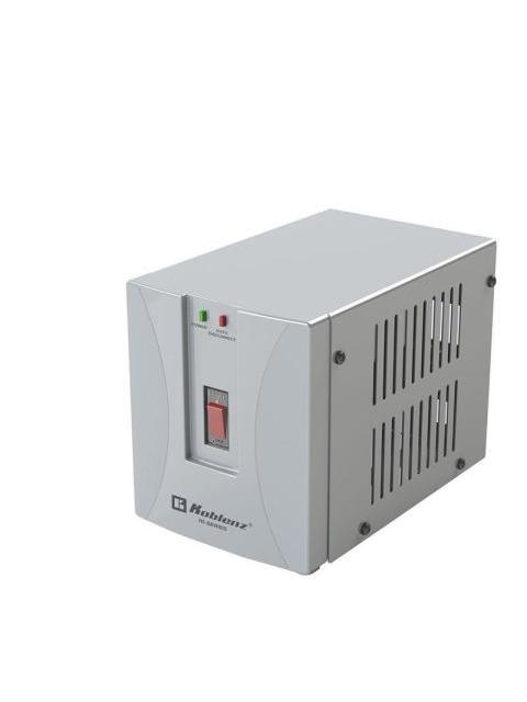 REGULADOR KOBLENZ RI-2002 1500W 2500VA ENTRADA 90-145V SALIDA 108V-132V 1 CONTACTO