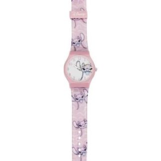 RELOJ ANGEL ROSA STITCH