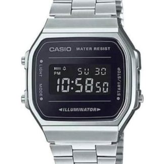 RELOJ DIGITAL PLATA CASIO