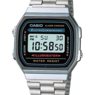 RELOJ DIGITAL PLATA CASIO