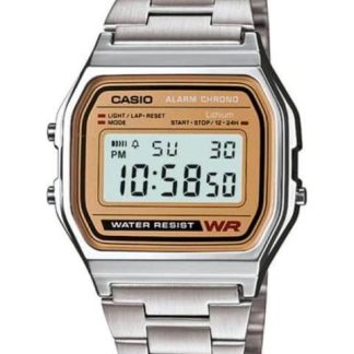 RELOJ DIGITAL PLATA CASIO