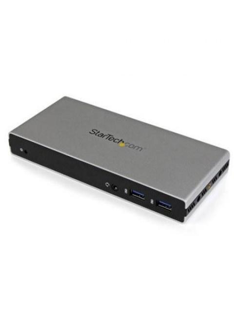 STARTECH  REPLICADOR DE PUERTOS UNIVERSAL USB 3.0 PARA LAPTOP CON DVI DOBLE Y ETHERNET GIGABIT CON ADAPTADORES HDMI VGA - Image 3