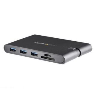REPLICADOR DOCKING STATION USB-C VGA HDMI GBE SD WIN MAC