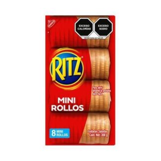RITZ FRESH STACK 8 MINI ROLLOS DE 308 GR