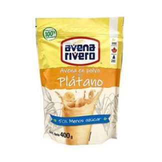 RIVERO AVENA EN POLVO PLATANO 400 GR
