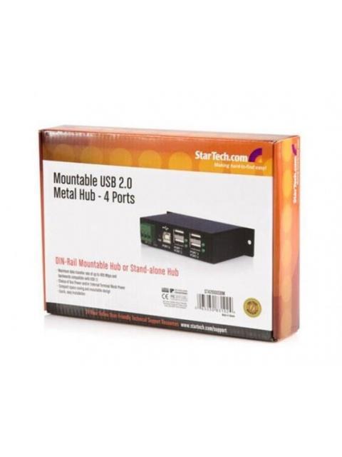 STARTECH  ROBUSTO CONCENTRADOR USB 2.0 4 PUERTOS 480 MBIT-S NEGRO - Image 10