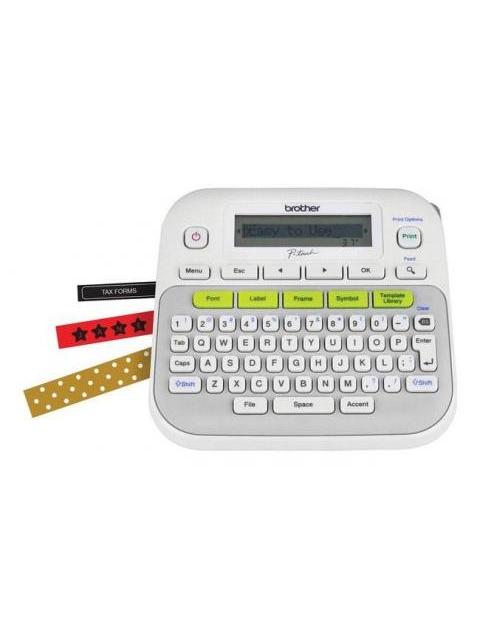 BROTHER ROTULADOR PT-D210 TRANSFERENCIA TERMICA 180 X 180DPI GRIS-BLANCO - Image 3