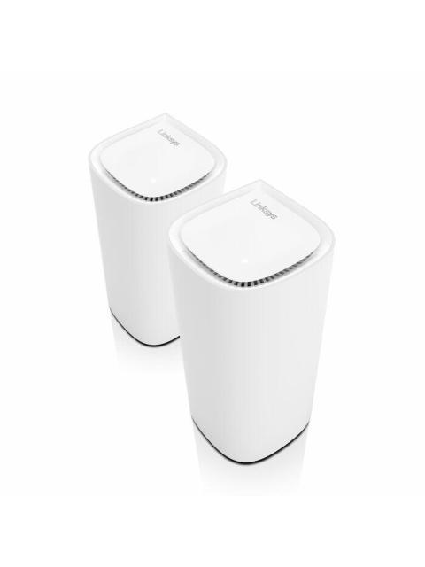 ROUTER LINKSYS ETHERNET DE BANDA TRIPLE MX6202 CON WIFI EN MALLA INALAMBRICO 1X RJ-45 2.4-5GHZ - 2 PIEZAS