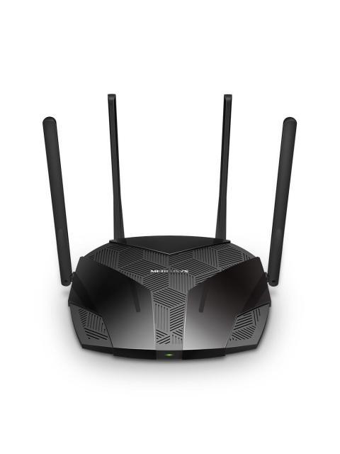 ROUTER MERCUSYS ETHERNET DE BANDA DUAL FIREWALL MR70X WI-FI 6 INALAMBRICO 1775 MBIT-S 4X RJ-45 2.4-5GHZ 4 ANTENAS EXTERNAS DE 5DBI