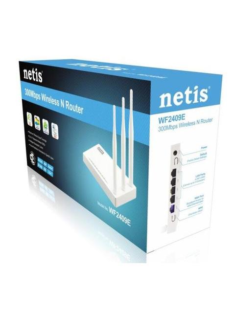 ROUTER NETIS WF2409E INALAMBRICO 300 MBIT-S 5X RJ-45 2.4GHZ 3 ANTENAS DE 5DBI - Image 5