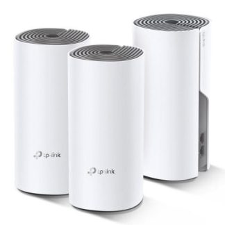 ROUTER TP-LINK CON SISTEMA DE RED WI-FI EN MALLA AC1200 DECO E4 867MBIT-S 2.4-5GHZ 2 ANTENAS INTERNAS - 3 PIEZAS - ¡COMPRA PRODUCTOS DECO TP LINK Y PARTICIPA PARA GANAR UN ROUTER ARCHER AX53!