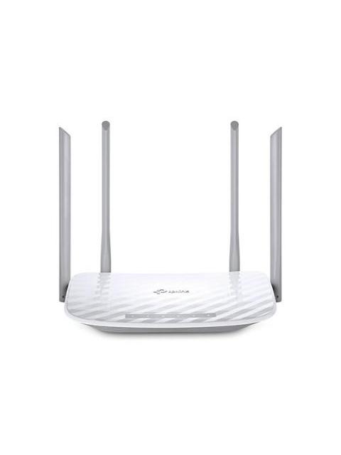 ROUTER TP-LINK FAST ETHERNET DE BANDA DUAL ARCHER C50 INALAMBRICO 867MBIT-S 5X RJ-45 2.4-5GHZ CON 4 ANTENAS EXTERNAS DE 5DBI