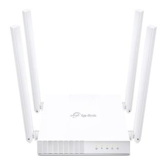ROUTER TP-LINK FAST ETHERNET DE BANDA DUAL FIREWALL ARCHER C24 INALAMBRICO 433MBIT-S 5X RJ-45 2.4-5GHZ 4 ANTENAS EXTERNAS