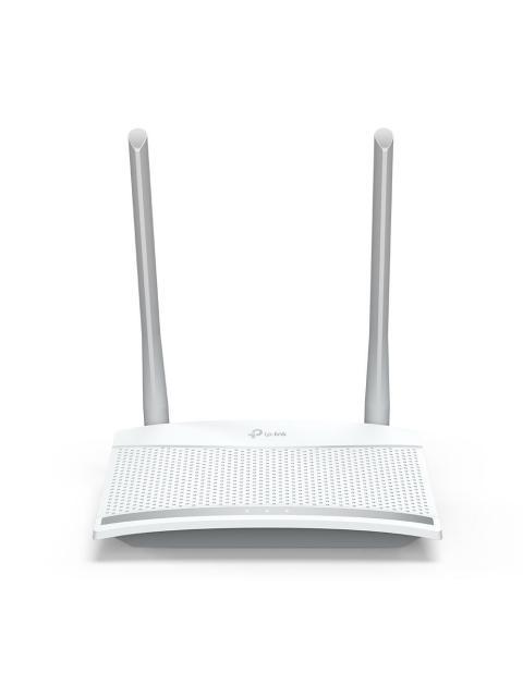 ROUTER TP-LINK FAST ETHERNET FIREWALL TL-WR820N INALAMBRICO 300MBIT-S 3X RJ-45 2.4GHZ 2 ANTENAS EXTERNAS 5DBI