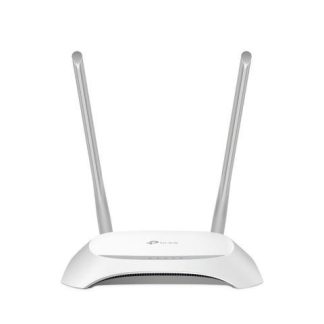 ROUTER TP-LINK WISP FAST ETHERNET TL-WR850N INALAMBRICO 300MBIT-S 5X RJ-45 2.4GHZ 2 ANTENAS EXTERIORES DE 5DBI
