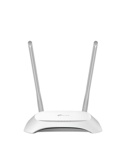 ROUTER TP-LINK WISP FAST ETHERNET TL-WR850N INALAMBRICO 300MBIT-S 5X RJ-45 2.4GHZ 2 ANTENAS EXTERIORES DE 5DBI