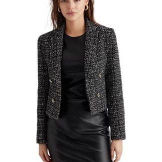 SACO CUELLO REDONDO NEGRO HOLLY LAND