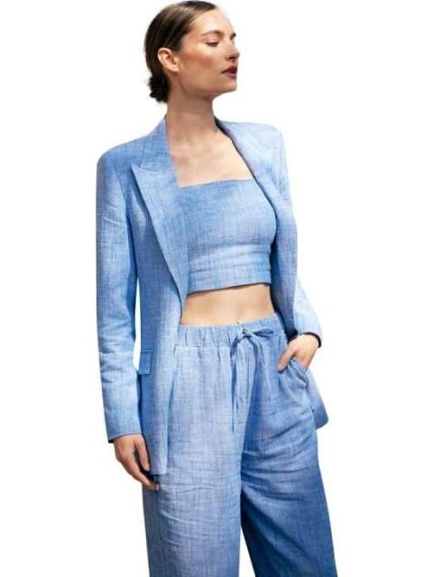 SACO DE LINO AZUL HOLLY LAND - Image 4