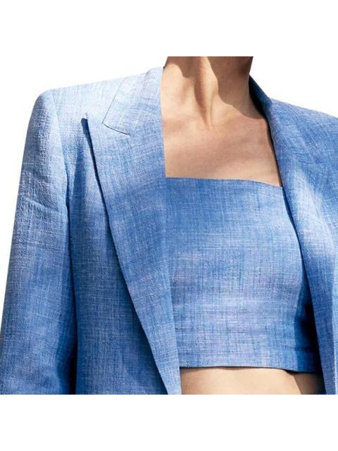 SACO DE LINO AZUL HOLLY LAND - Image 6