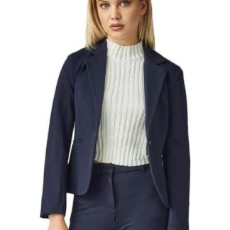 SACO DE VESTIR STRETCH AZUL MARINO HOLLY LAND