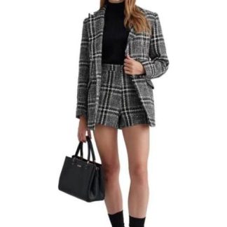 SACO SACO VESTIR BLANCO/NEGRO HOLLY LAND