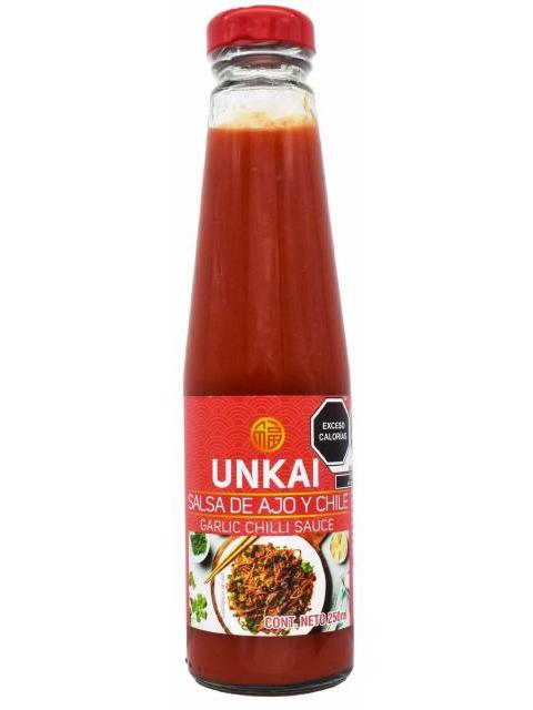 SALSA AJO CHILE 250 ML UNKAI