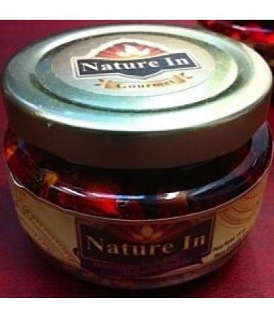 SALSA CHILE DE ARBOL Y AJO EN HOJUELA 115 G NATURE IN