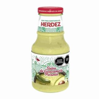 SALSA DE GUACAMOLE HERDEZ PICANTE 240 G