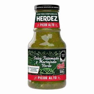 SALSA VERDE HERDEZ TATEMADA Y MARTAJADA 240 G
