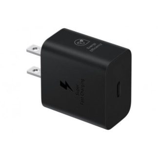 SAMSUNG CARGADOR DE PARED 25W 1X USB-C NEGRO