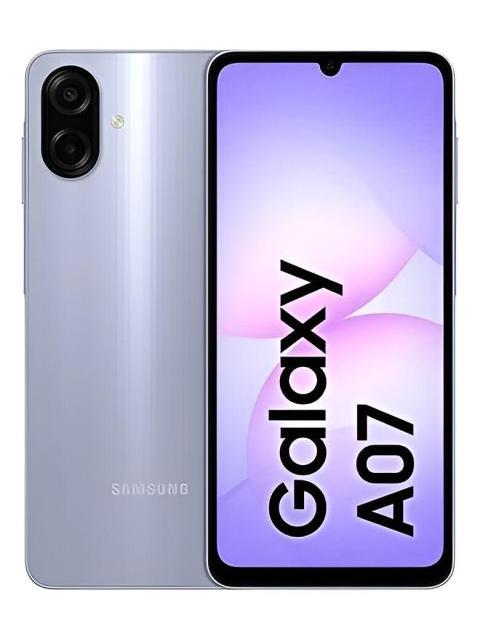 SAMSUNG GALAXY A07 LTE 6.7 128GB 4GB RAM CAMARA 50MPX - LIGHT VIOLET