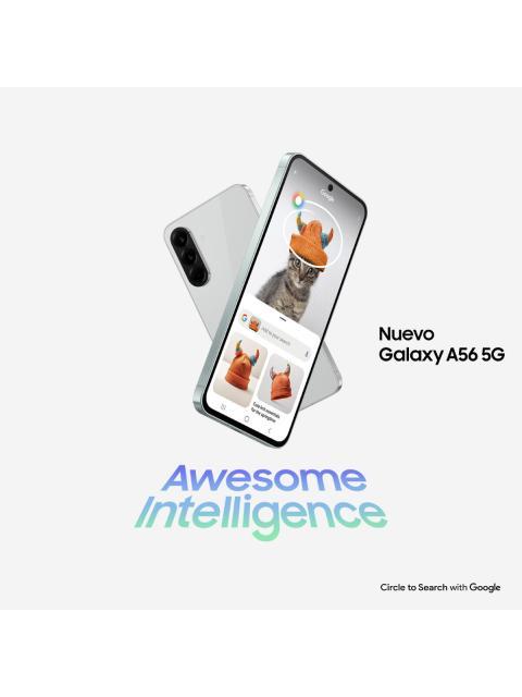 SAMSUNG GALAXY A56 5G DUAL SIM 256GB 8GB RAM GRIS - Image 9