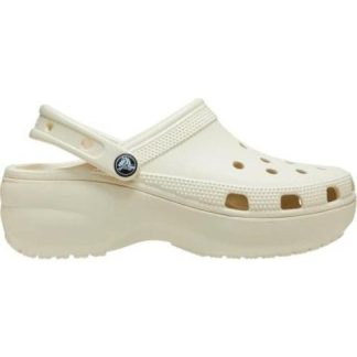 SANDALIA BAYA PLATFORM CLOG BEIGE CROCS