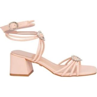 SANDALIA BRILLOS CORAZON ROSA BELINDA PEREGRIN