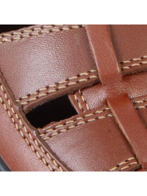 SANDALIA CASUAL DE PIEL CAFE HUSH PUPPIES - Image 6