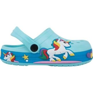 SANDALIA CON LUCES AZUL TURQUESA VIVIS SHOES KIDS