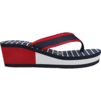 SANDALIA CON PLATAFORMA AZUL REY SLICKERS