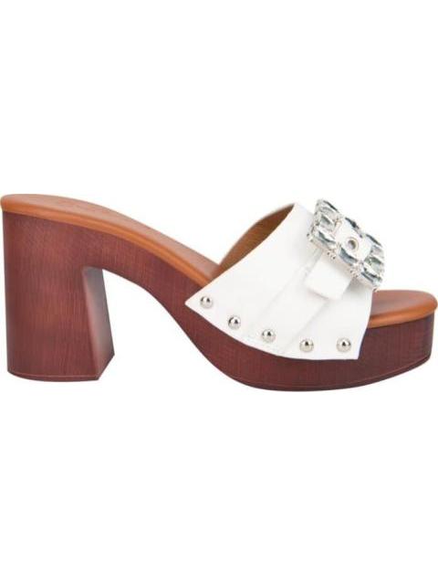 SANDALIA CON PLATAFORMA BLANCO SAO PAULO